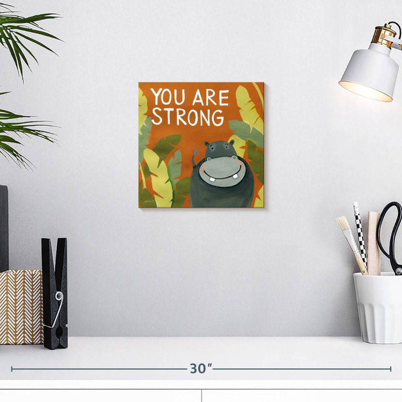 Ashelle «You Are Strong», H 10 po x l 10 po