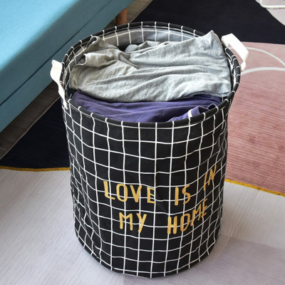 Adelaine Laundry Hamper with Handles