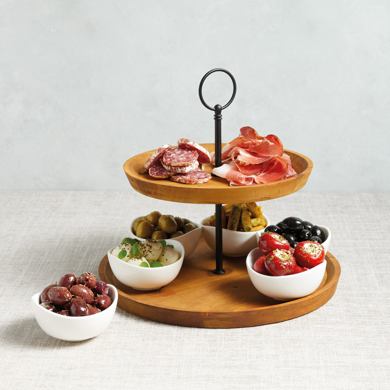 Artesà Appetiser Two Tier Serving Set