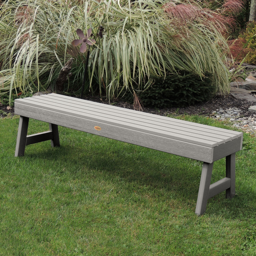 Midwest Stainless Steel Outdoor Bench Beachcrest Home™ Frame 