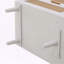 Commode 6 tiroirs en rotin naturel avec rangement spacieux
