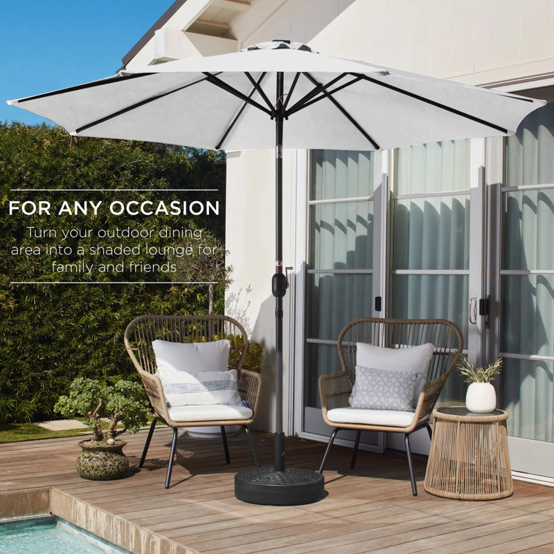 Parasol de patio, Blanc