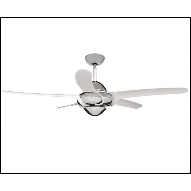 Sebeka 54'' Ceiling Fan, White 