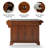 Haslingden Kitchen Island with Stainless Steel Top-950265002