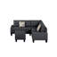 Canapé modulaire 6 pièces rembourré-114423862