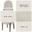 Ensemble de 2 chaises d'appoint Gamarya