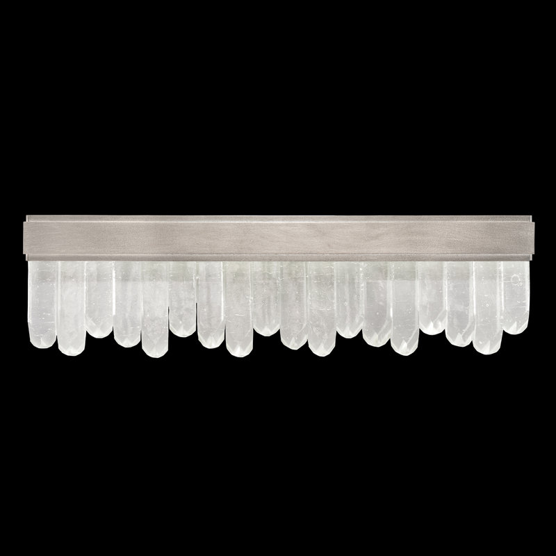 Lior 12 - Light LED Bath Bar, Silver