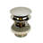 1-1/2" NPSM Solid Brass Integrated Overflow Drain Trim Kit with Illusionary No-Hole Overflow and PVC Adapter-112692765