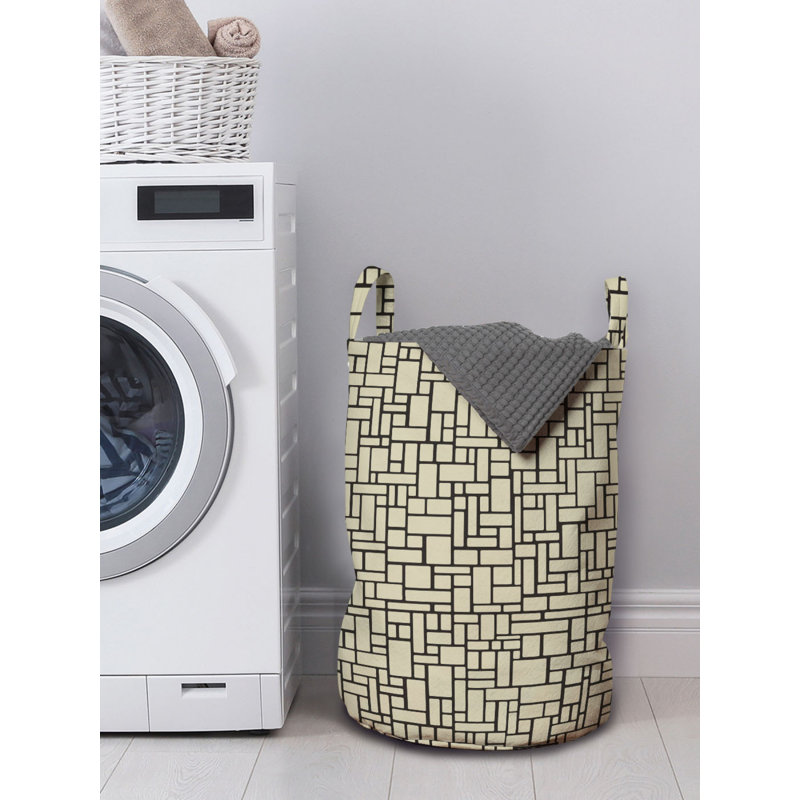 Fabric Laundry Bag with Handles