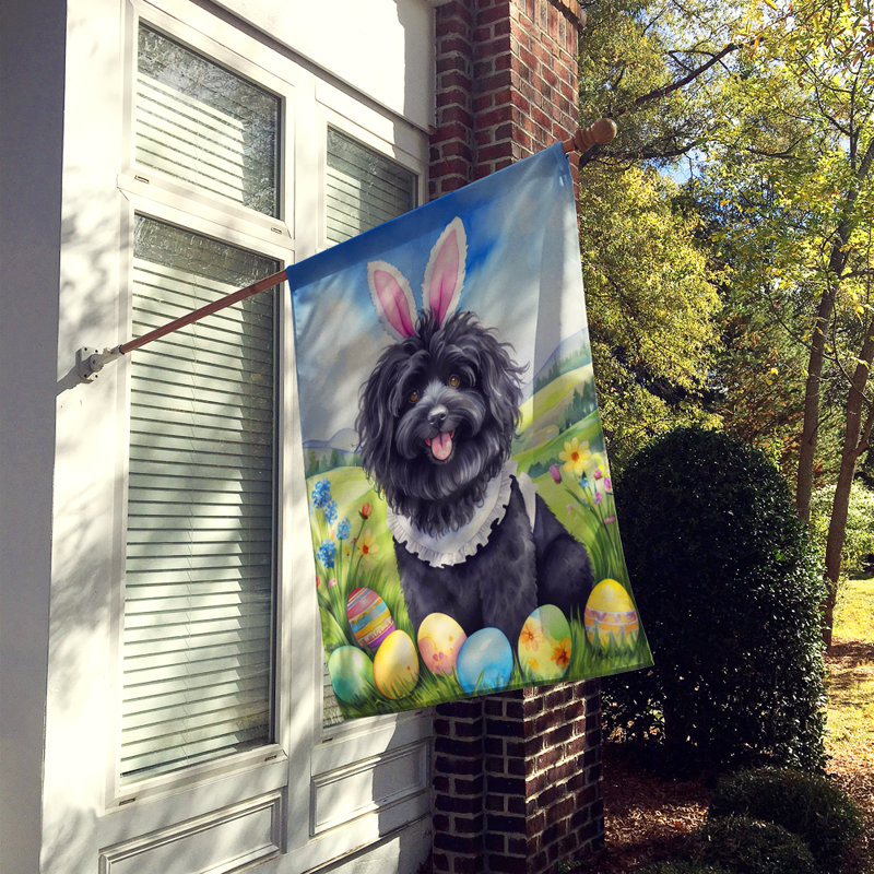 Easter Egg Hunt Double Sided 40'' H x 28'' W Polyester Easter House Flag