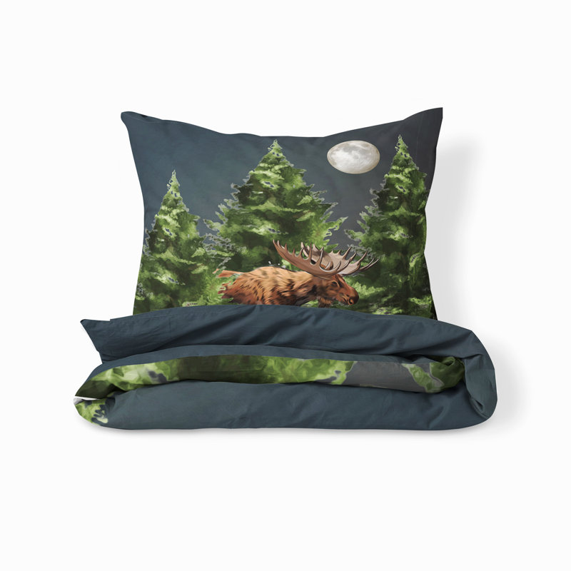 Cabin Duvet Cover, King Duvet Cover + 2 King Shams
