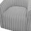 Fauteuil d'appoint pivotant à fonction demi-tonneau - Ultra moelleux et large comme un cordon
