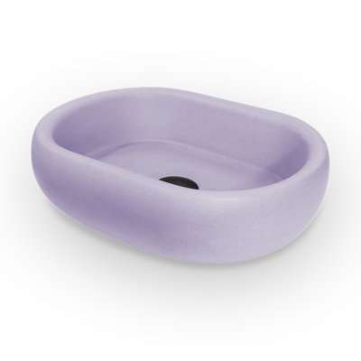 Newterra Handmade Oval Vessel Bathroom Sink
