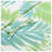 2-Inch Thick Floral Chaise Lounge Cushion - Leaf Coconut Pattern