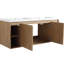 Meuble-lavabo mural double 48 po avec lavabo option luxueux