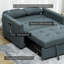 Nencho Square Arm 2 Seater Sofa Bed-1845048988
