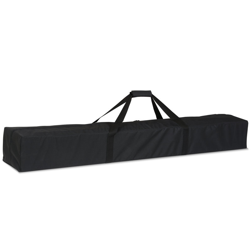 57" Extra-Large Hammock & Stand Storage Bag – Water-Resistant Oxford Tote With Zippers & Handles (Black 57 Inch)