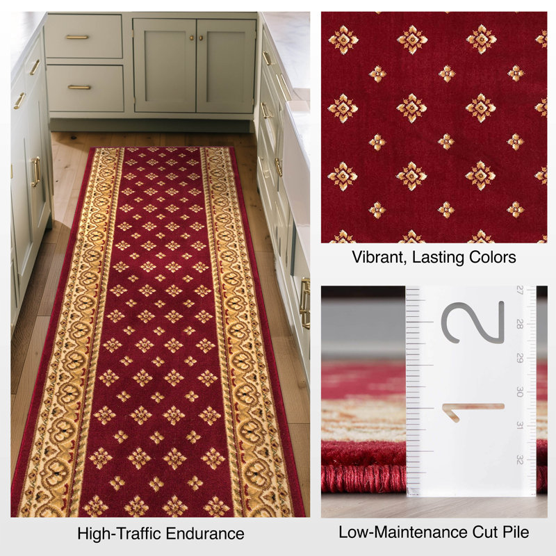 Tapis d'escalier Almore Hudson Terrace, Tapis de couloir 2 pi 2 po x 6 pi