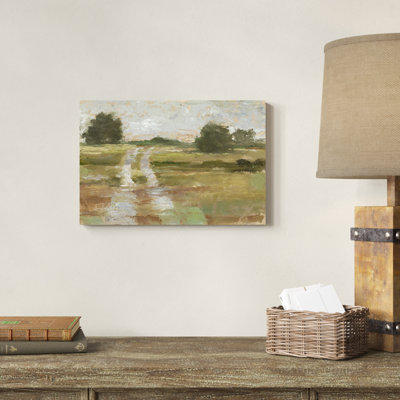 «Back Country Road II», peinture sur toile