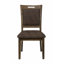 Chaise d'appoint rembourrée Antxon en Cannon Valley
