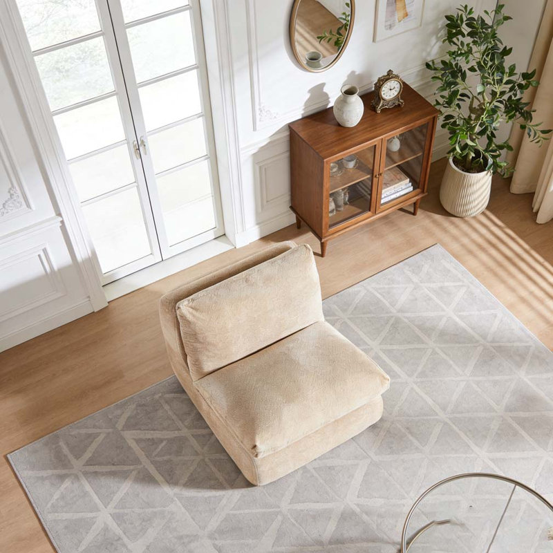 Fauteuil d'appoint, Crème