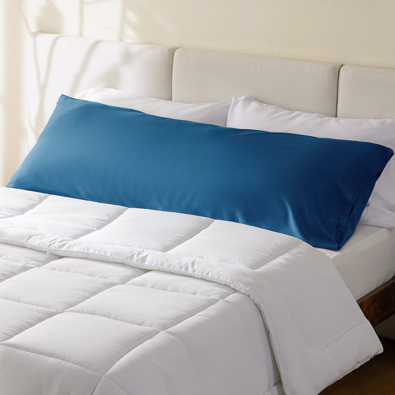 Rayon from Bamboo Pillowcase with Envelope Closure, Teal, Body Pillowcase