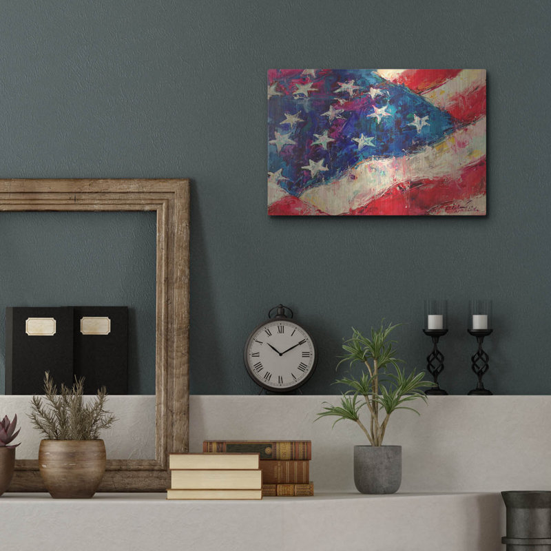 "Artflag" par Richard Wallich, H 12 po x l 16 po