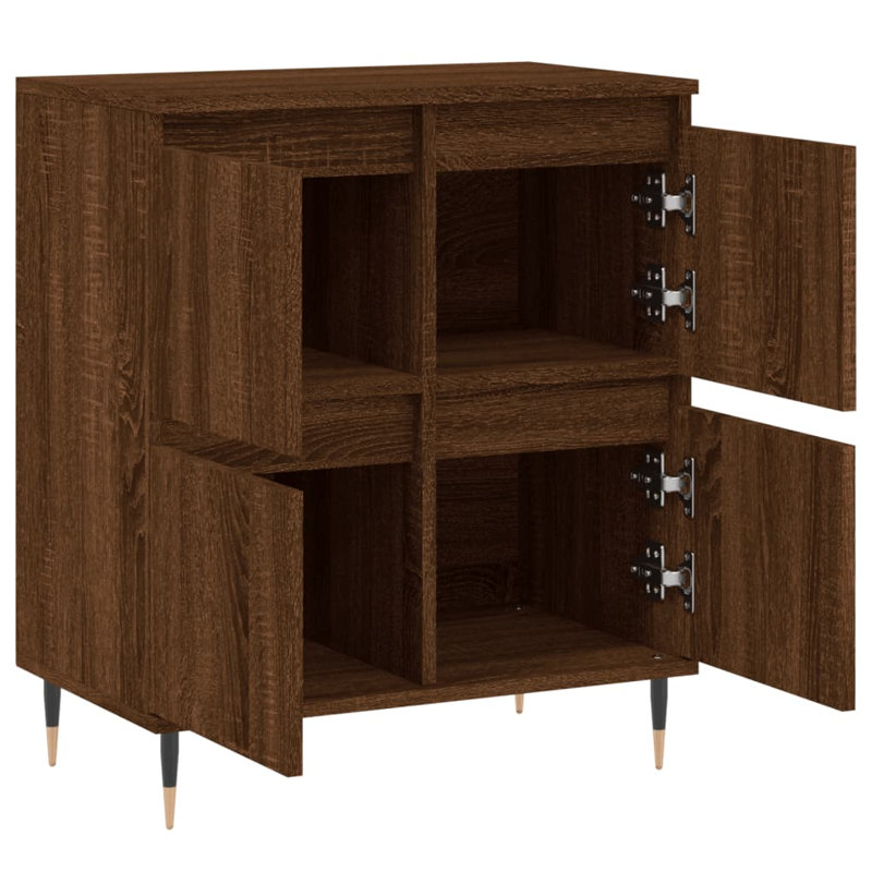 Marcele 60cm Sideboard, Brown Oak