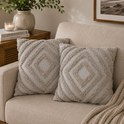 Green Square Cushion