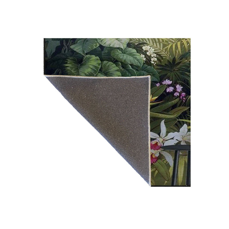 Tapis décoratif lavable à la machine, Sous-tapis rectangulaire 4 pi 7 po x 6 pi 7 po inc