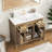 Benigni 36'' Single Bathroom Vanity with Resin Top-1289189931