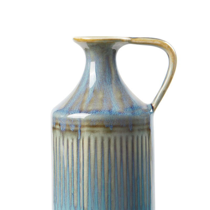 Flagon Handmade Porcelain China Table Vase