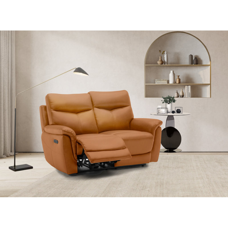 Holland 2 Seater Power Recliner, Marmelade