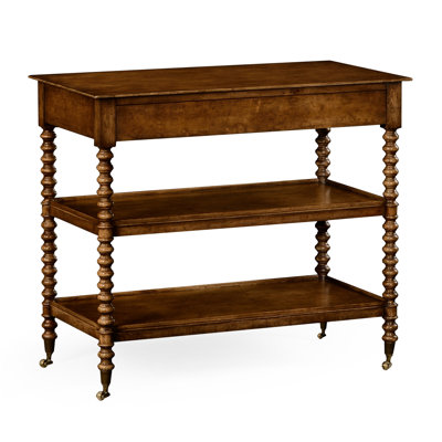 William Yeoward Solid Wood End Table with Storage