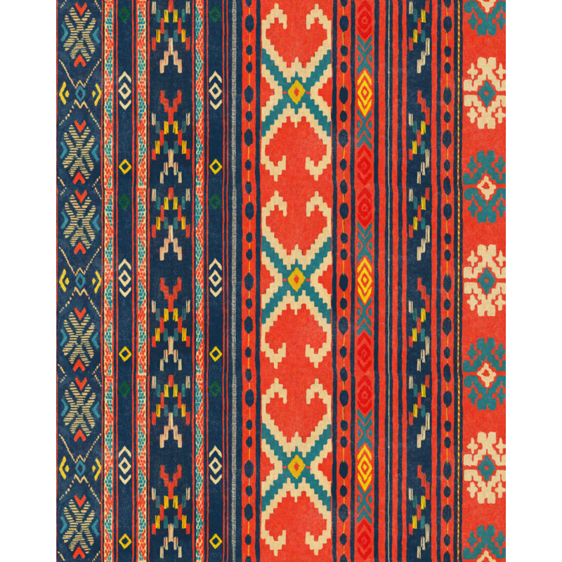 Transylvanian Roots Geometric Wallpaper Roll