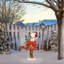 LED Lighted Peanuts Snoopy On Mailbox Outdoor Christmas Decoration - 32" - Clear Lights