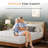 Hybrid Mattress in a Box with Gel Memory Foam and Pocket Spring, Ergonomic Design & Pressure Relief, Medium Firm Feel-693105596-693105599