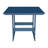 HDPE Outdoor Square Patio Dining Table All Weather-498582384