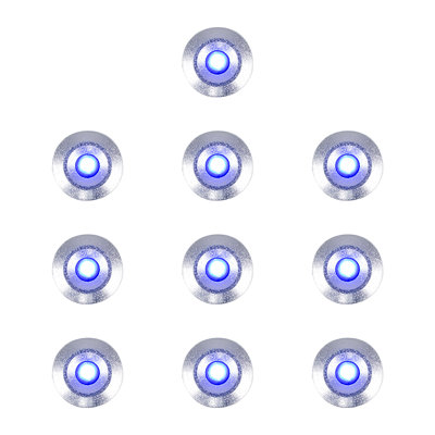Willmot 1 Light LED Deck, Step and Rail Lights (Set of 10)