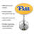 NCAA Round Metal Base Dining Table-7558755