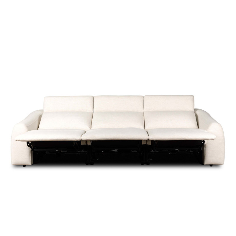 Alondra Sofa, Crypton Nomad Snow Polyester Blend