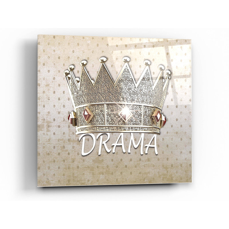 «Drama Queen» par Karen Smith, acrylique Gla