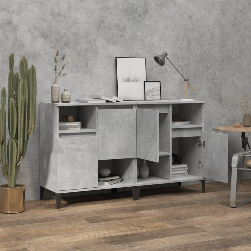 Lateena 60cm Sideboard, Concrete Grey