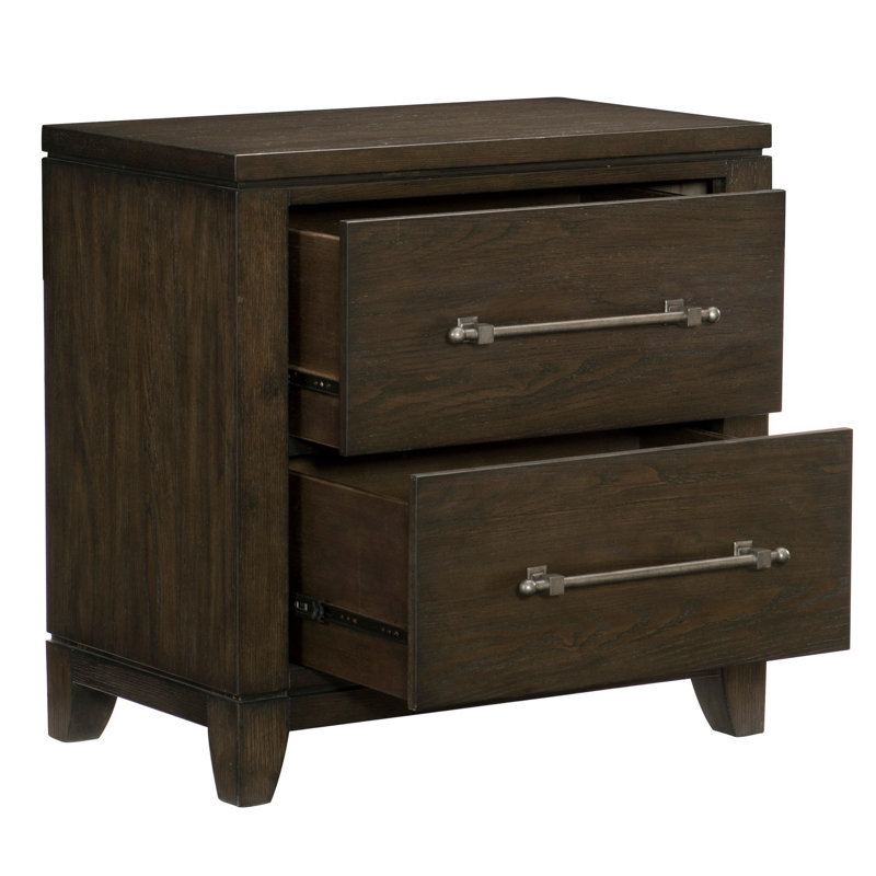 Table de chevet 2 tiroirs Luverne