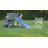 Jack & June Cedar Toddler Playset, Mini Wooden Outdoor Playset for Toddlers, Safe and Durable Backyard Playground