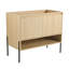 Meuble-lavabo 36 po - 2 portes à fermeture douce en bois d'ingénierie en chêne moderne