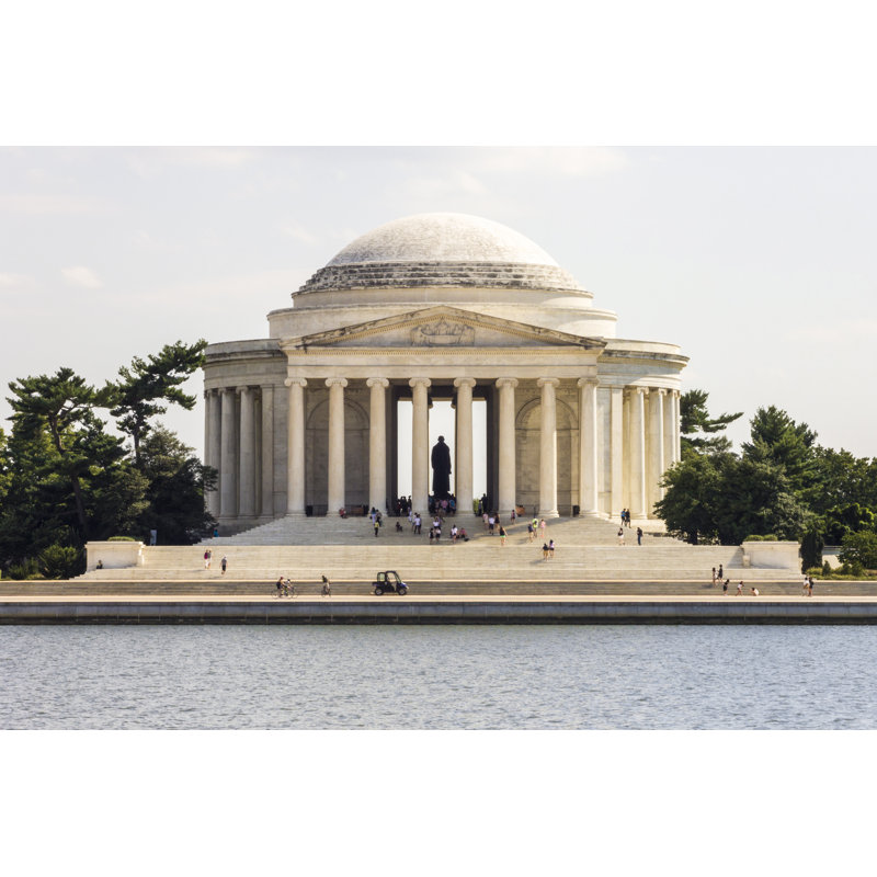 Adewale Jefferson Memorial sur toile, H 32 po x l 48 po