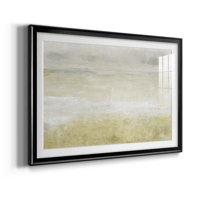 Embellished Squall I Embellished Squall I - Matted and Framed Under Acrylic Glass, Large Living Room Wall Art