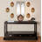Deziree 5.11'' H Metal Wall Tealight Holder