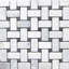 Carreau de mosaïque en marbre 12 po x 12 po